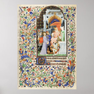 De Levis Book of Hours, Illustration 11 Poster