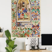 De Levis Book of Hours, Illustration 15 Poster (Thuiskantoor)