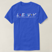 De Levy Family Levy Achternaam Levy Achternaam T-shirt (Design voorkant)