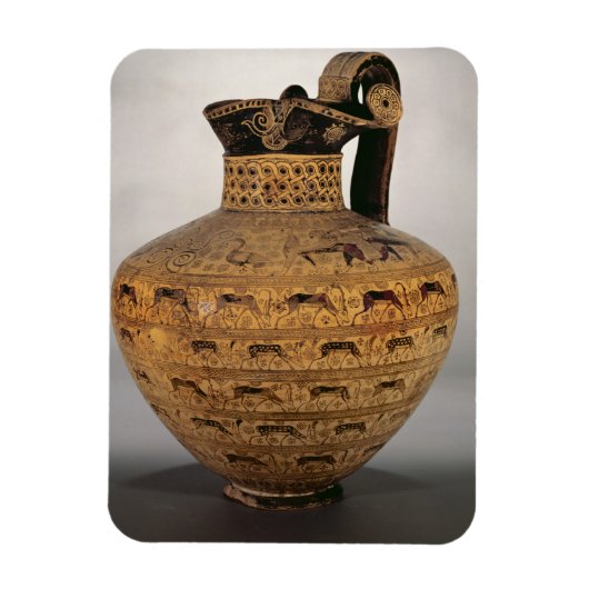 De "Levy Oinochoe", een oost-oriënterende v Magneet (Verticaal)