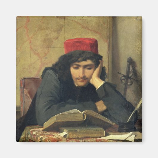 De lezer, 1856 magneet (Voorkant)
