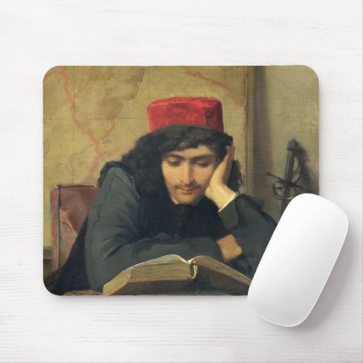 De lezer, 1856 muismat (Met muis)