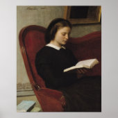 De lezer, 1861 poster (Voorkant)
