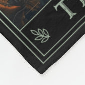 De lezer Bookish Schattige Spooky Ghost Leesboek Fleece Deken (Hoek)