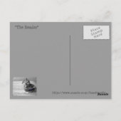 De lezer briefkaart (Achterkant)