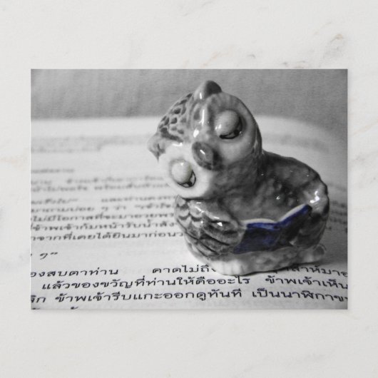 De lezer briefkaart (Voorkant)