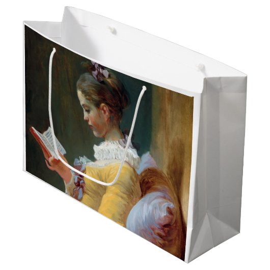 De lezer, Fragonard Groot Cadeauzakje (Voorkant Gekanteld)