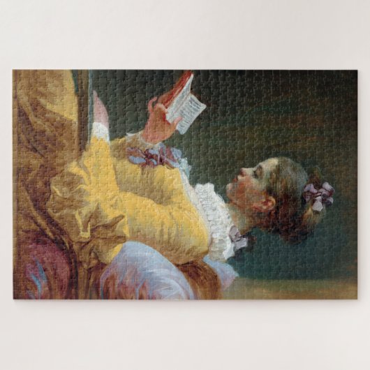 De lezer, Fragonard Legpuzzel (Horizontaal)
