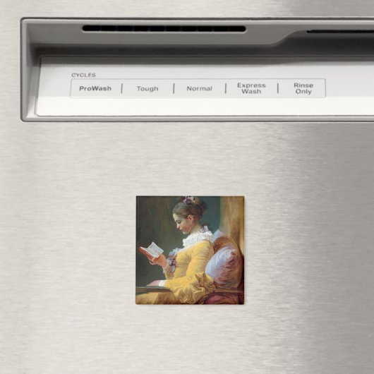 De lezer, Fragonard Magneet (Insitu (Vaatwasser))