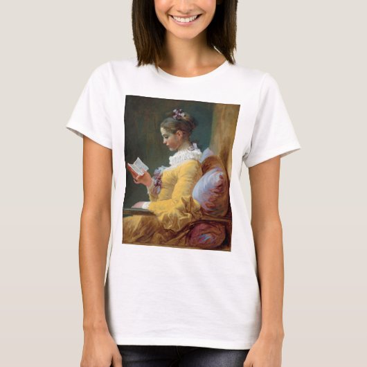 De lezer, Fragonard T-shirt (Voorkant)