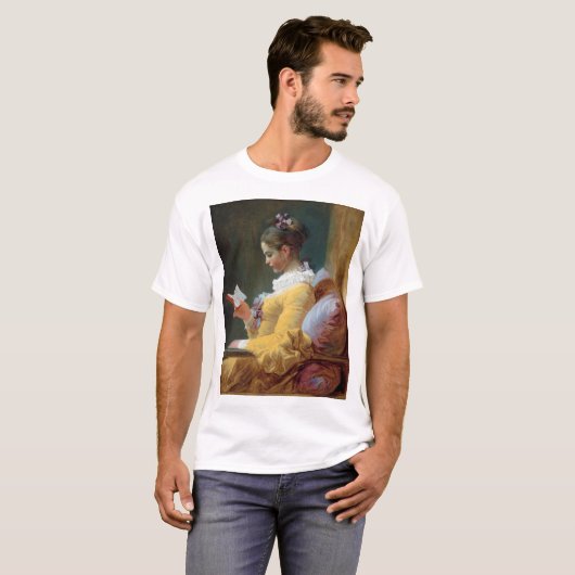 De lezer, Fragonard T-shirt (Voorkant volledig)