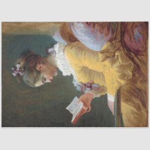 De lezer, Fragonard Tissuepapier