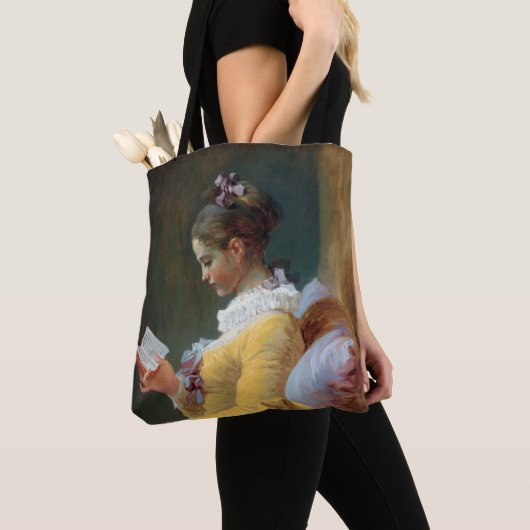De lezer, Fragonard Tote Bag (Dichtbij)