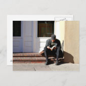 De lezer in Santa Fe, New Mexico Briefkaart (Voorkant / Achterkant)