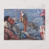 De lezer | Lovis Corinth Briefkaart (Voorkant)
