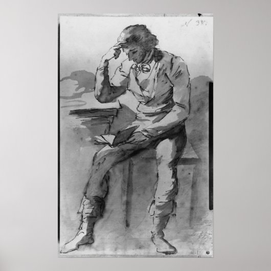 De lezer poster (Voorkant)