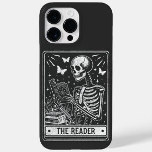 De lezer Skeleton lezen Booklover Halloween Case-Mate iPhone 14 Pro Max Hoesje