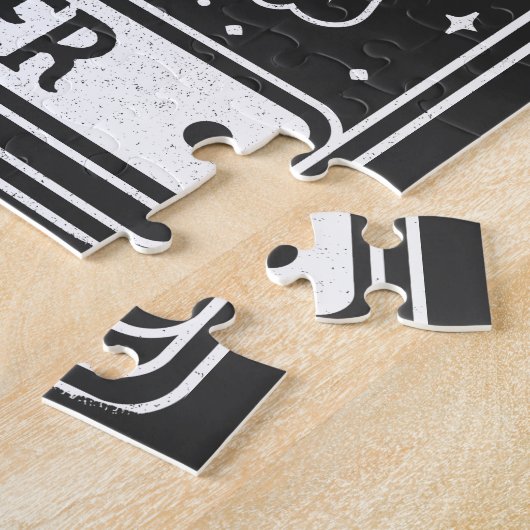 De lezer Skeleton lezen Booklover Halloween Legpuzzel (Zijkant)