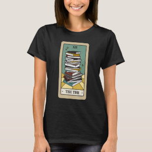 De lezer Tarot Card Bookish Apparel Book T-shirt