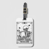 De lezer Tarot-kaart Bagagelabel (Voorkant (verticaal))
