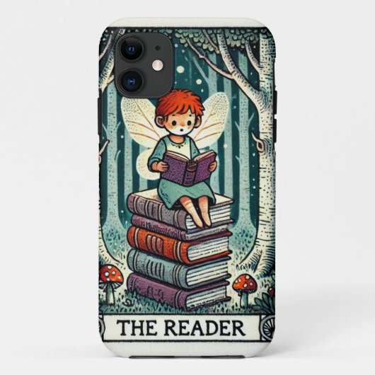 De lezer Tarot Kaart Fairy Case-Mate iPhone Case (Achterkant)