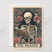 De lezer Tarot-kaart Feestdagenkaart (Voorkant)