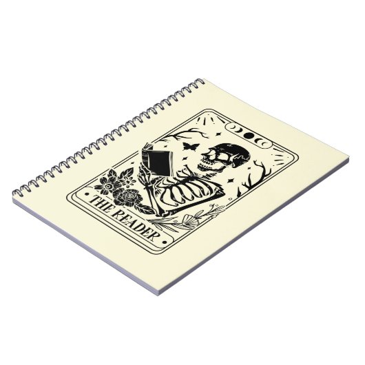 De lezer - Tarot Kaart Notitieboek (Linkerzijde)