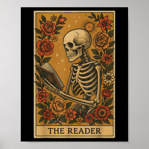 De lezer Tarot-kaart Poster