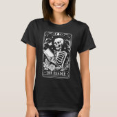 De Lezer Tarot Skelet T-shirt (Voorkant)