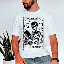 De Lezer Tarot Skelet T-shirt