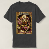 De lezer tarot skelet t-shirt (Design voorkant)