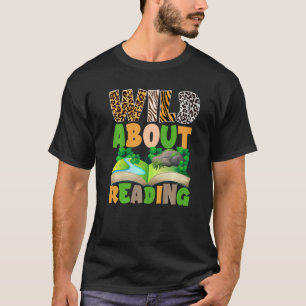 De Lezer van de boeken van de dieren Lover - Wild T-shirt