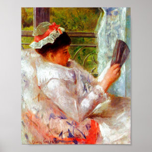 De lezer van Mary Cassatt Poster