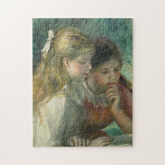 De lezing door Pierre-Auguste Renoir Legpuzzel (Verticaal)
