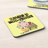 De lezing is moo-Velous Drankjes Onderzetter (Linkerzijde)