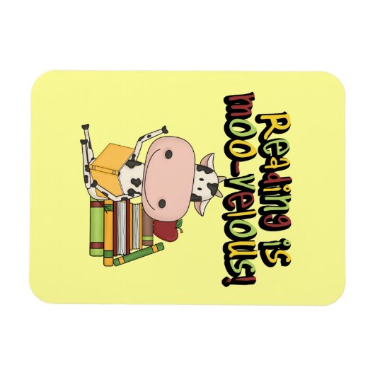 De lezing is moo-Velous Magneet (Horizontaal)
