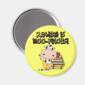De lezing is moo-Velous Magneet (Voorkant / Achterkant)