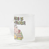 De lezing is moo-Velous Matglas Koffiemok (Voorkant links)