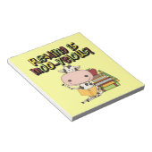 De lezing is moo-Velous Notitieblok (Schuin)