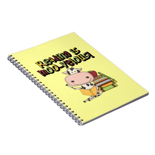 De lezing is moo-Velous Notitieboek (Rechterzijde)