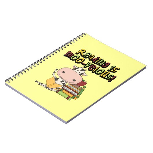 De lezing is moo-Velous Notitieboek (Linkerzijde)