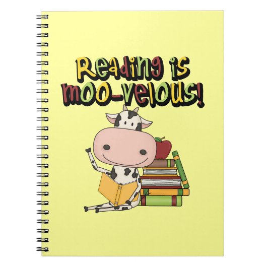 De lezing is moo-Velous Notitieboek (Voorkant)