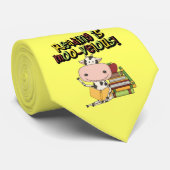 De lezing is moo-Velous Stropdas (Opgerold)