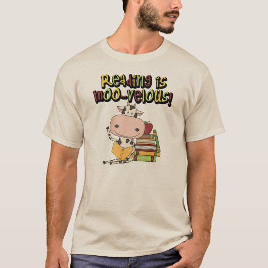 De lezing is moo-Velous T-shirt (Voorkant)