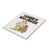 De lezing is moo-Velous Tegeltje (Zijkant)