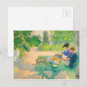 De Lezing van de vakantie door Carl Larsson Feestdagenkaart (Voorkant / Achterkant)