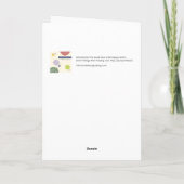 De Lezing van Gal van Scottie - Wenskaart Kaart (Achterkant)