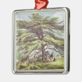 De Libanese cedar-boom in het Arboretum, Kew Garde Metalen Ornament (Links)
