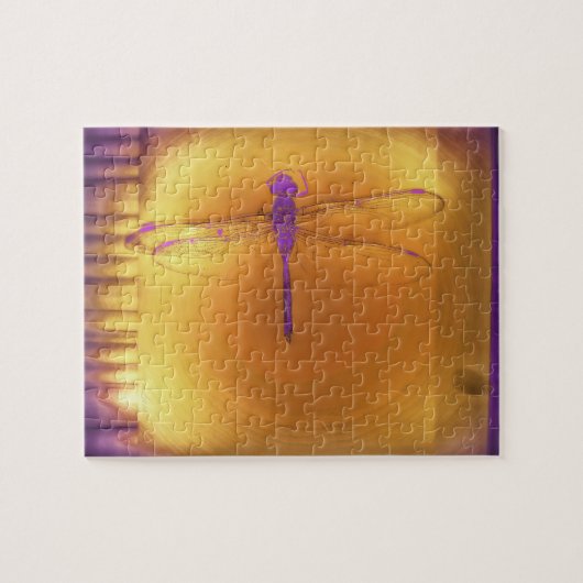 De libel en het raadsel van de Zon Legpuzzel (Horizontaal)