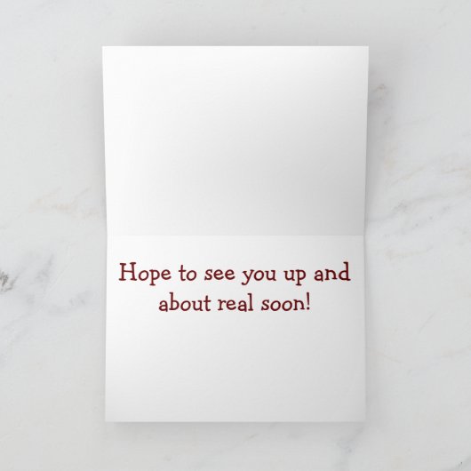 De libel wordt goed Kaart (Binnen)